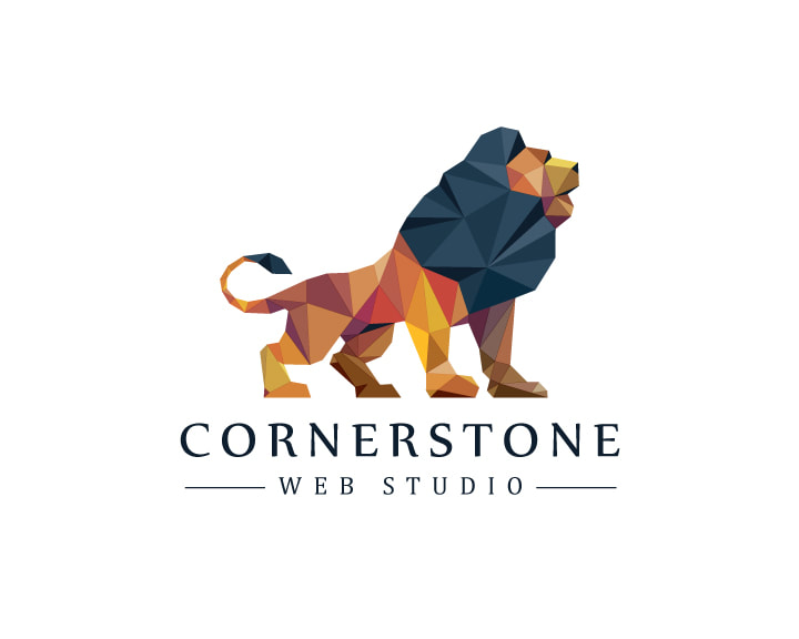 Portland Oregon Logo Design Cornerstone Web Studio Logo